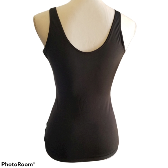 Spanx Black Simplicity Open Bust Compression Tank - Picture 4 of 10
